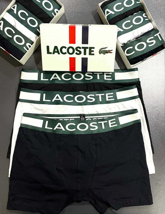 Bokserki Lacoste 3-pak rozmiar XXL