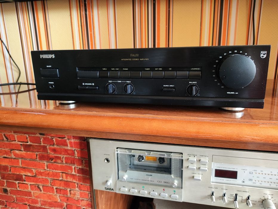 Усилитель Philips FA630, Звук!