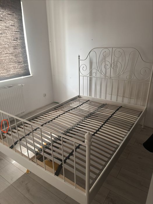 Lozko ikea leirvik 140x200
