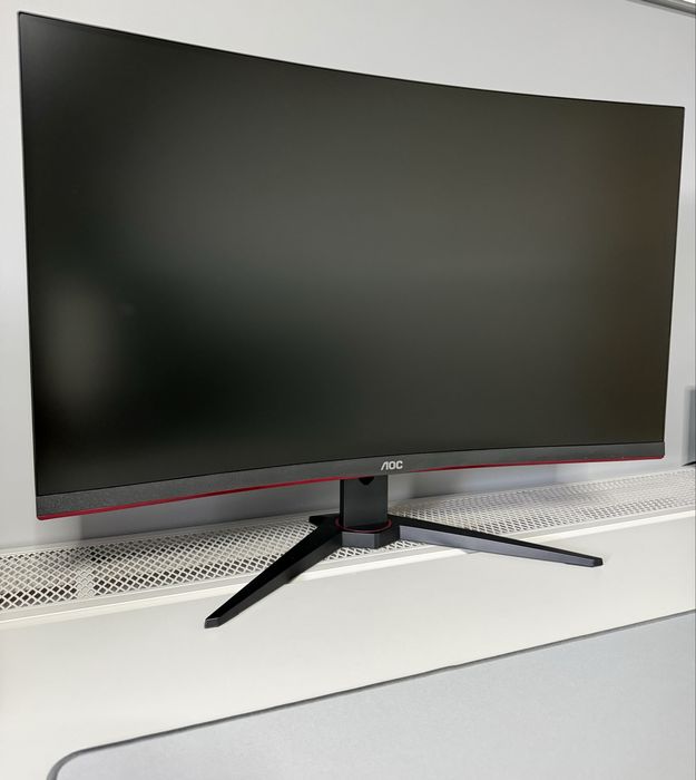 Monitor gamingowy aoc c32g2ze/bk simracing