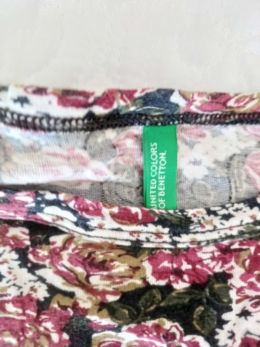 Vestido Benetton Criança 11/12 Anos 2XL 1,60 Cms