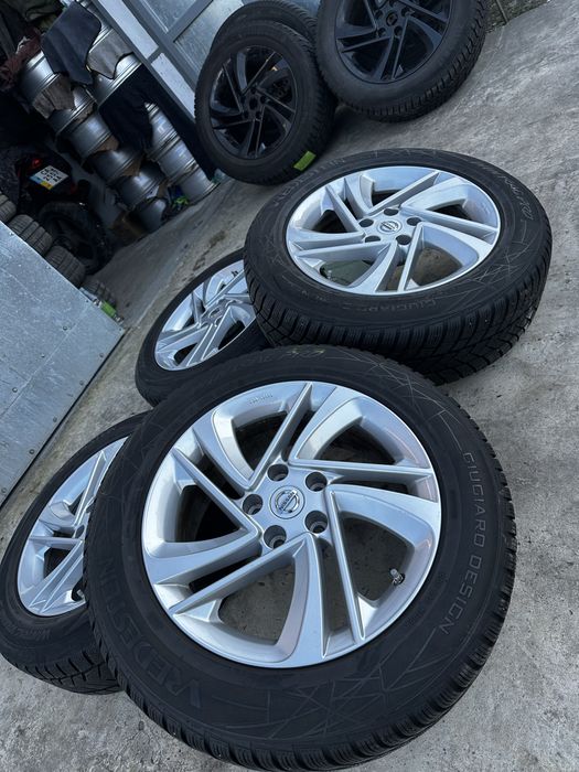 Диски 5/114,3 R17 +Зимові шини Nissan Qasqai Juke Roque X-Trail Kadjar