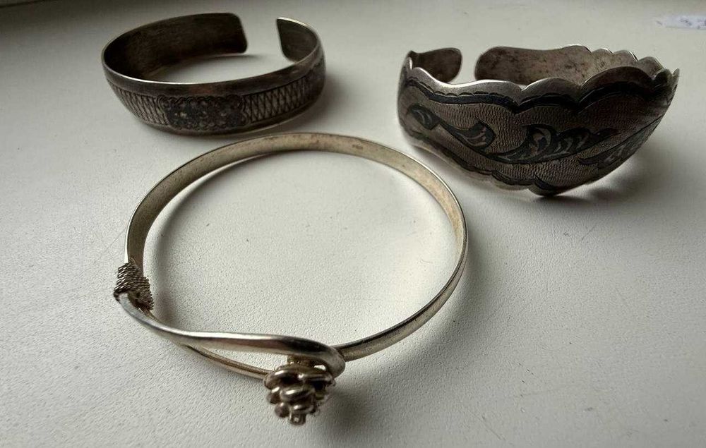 Браслети срібні - срібло