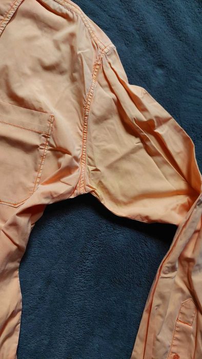 Pomarańczowa koszula Scotch & Soda; roz. L; bawełniana; UNIKAT!