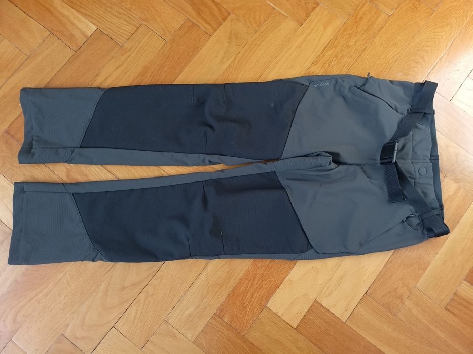 Spodnie softshell turystyczne dla dzieci Quechua  141-150