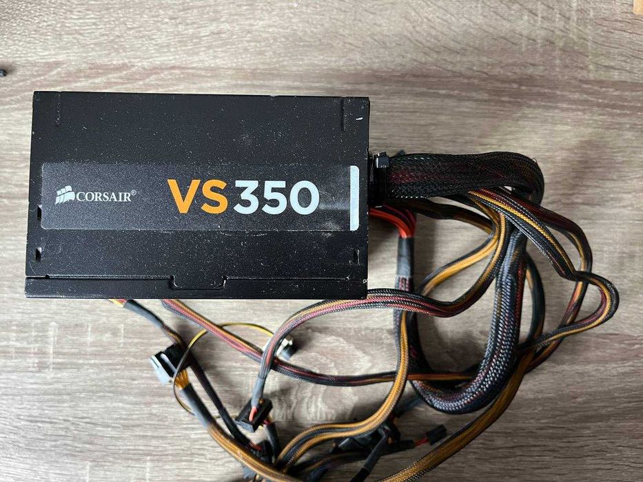 Блок живлення Corsair VS350, 350W — справний, тихий