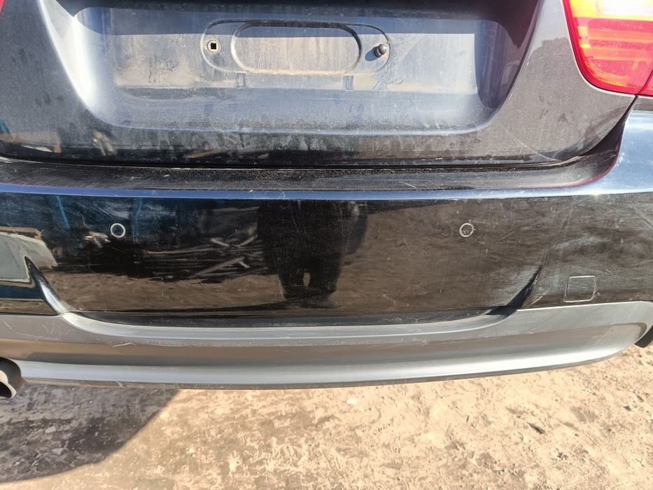 Zderzak tył BMW E90 M-Pakiet BLACK SHAPPIRE METALLIC 475 Kompletny Wy