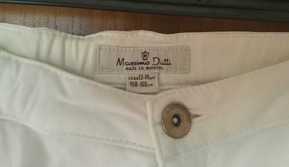 Calças brancas menina - Massimo Dutti (13/14 anos)