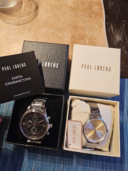 NOWY!!! Zegarek Męski Paul Lorens