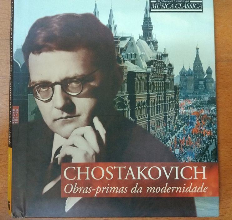 CD + livro CHOSTAKOVICH Obras-primas da modernidade