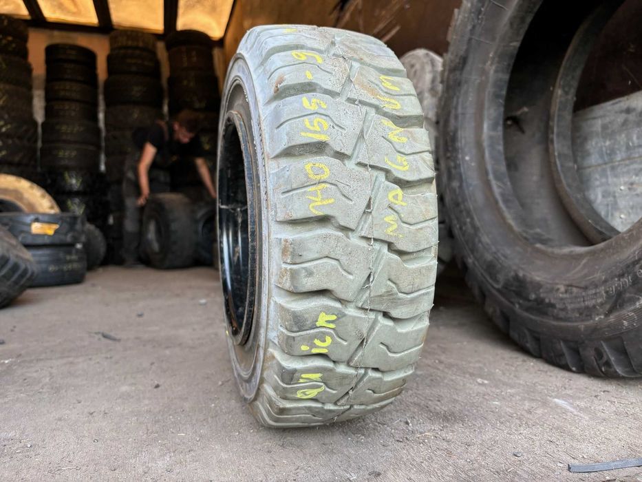 Opona Koło Pełna Wózek Widlak 140/55-9 140/55/9 140/55X9 QUICK (95%)