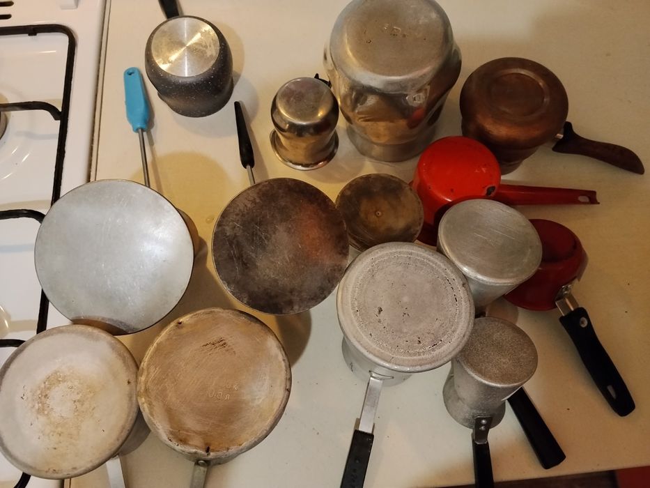 Турка нерж,алюминий бу..