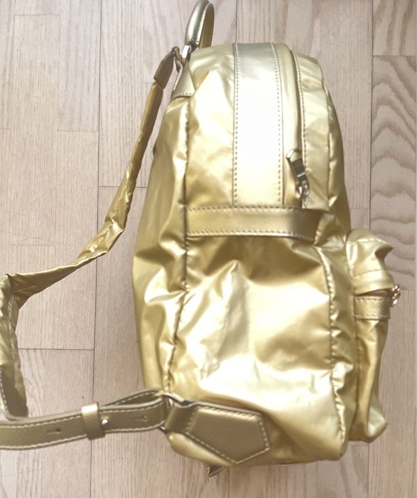 Рюкзак гламур золотой Patrizia Pepe