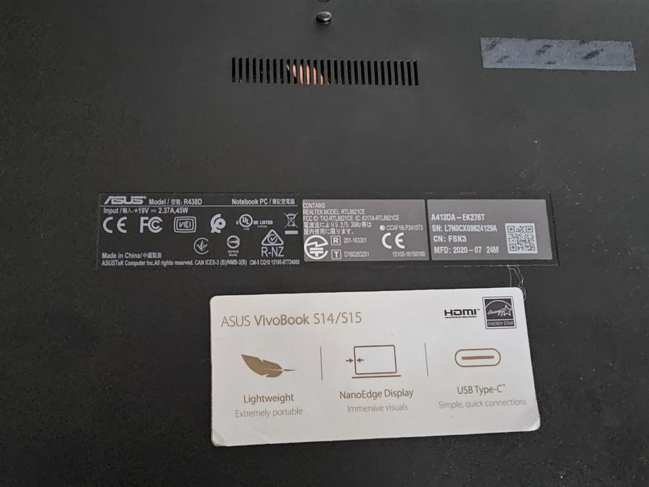 Notebook PC ASUS 11,6 HD SLIM , jak nowy!