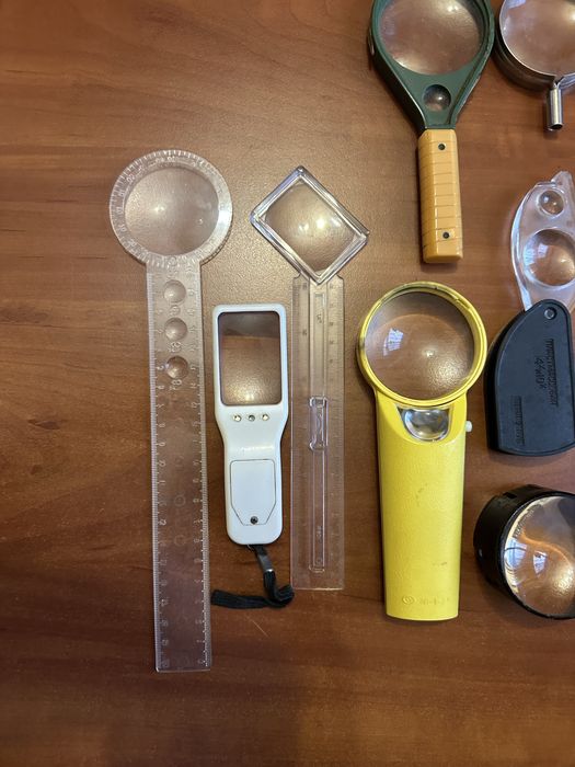 Лупа, увеличительное стекло  ссср