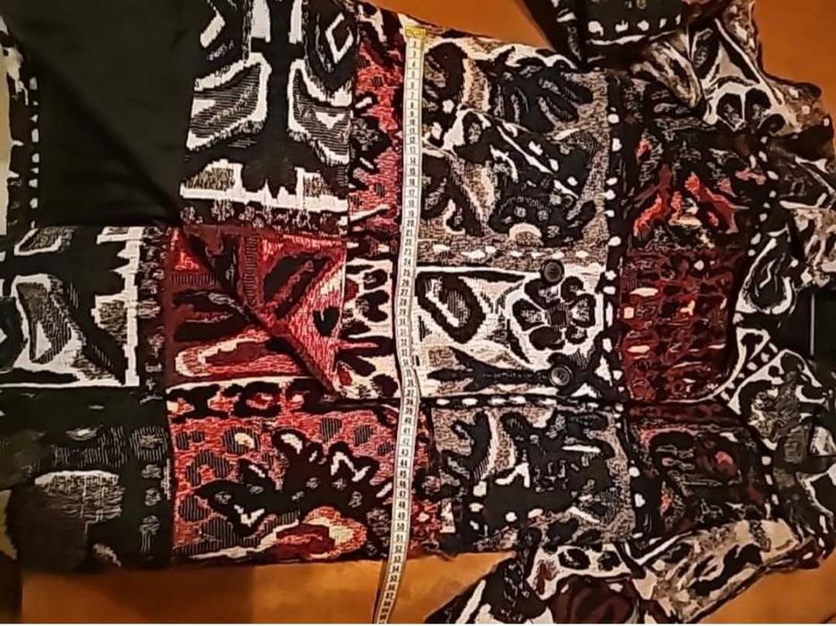 Пальто печворк Zara