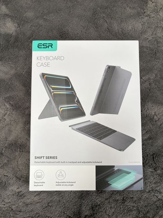 ESR Shift Keyboard klawiatura odłączana + etui stand iPad Pro M4 lub M5 13 cali