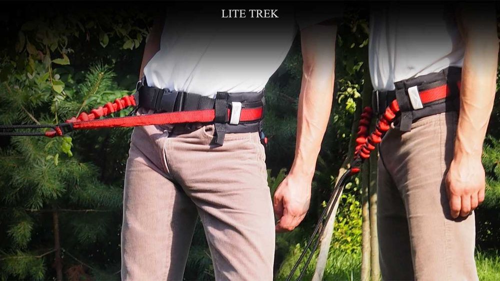 HIFICA LITE TREK PA - Pas Biodrowy Dogtrekking Trucht z Psem