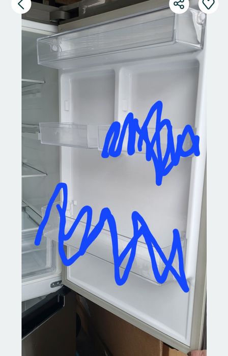 Sprzedam półkę  balkonik mały do Lodówkozamrazarka Samsung RB29FSRNDSS