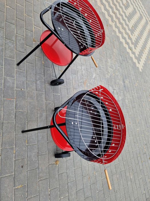 GRILL WĘGLOWY okrągły Ruchomy śr. 44 cm
