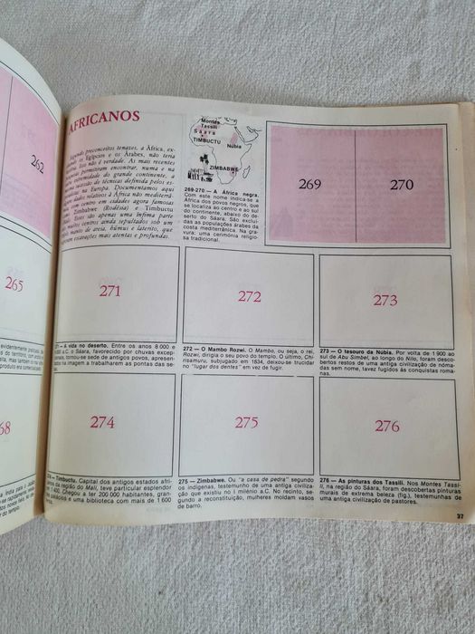 Caderneta Panini A História da Civilização