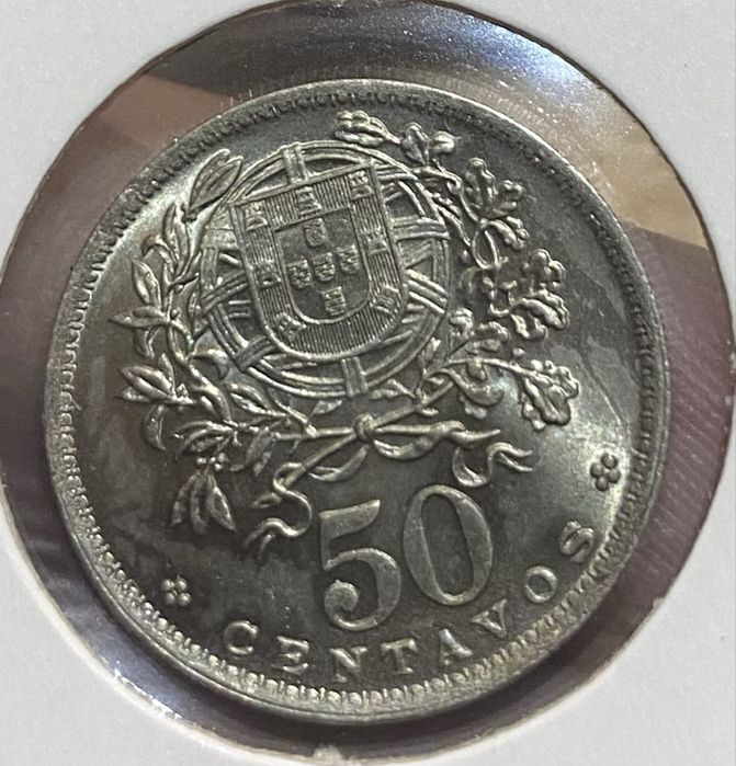 Moeda 1341 - 50 centavos 1957