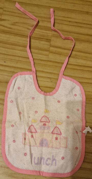 Śliniak dziewczęcy 2 szt