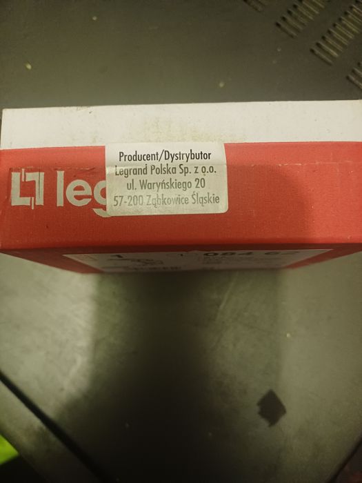 Bezpiecznik róznicowo-nadprądowy Legrand