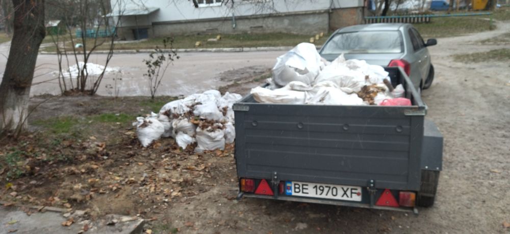 Вивіз сміття , вивоз мусору