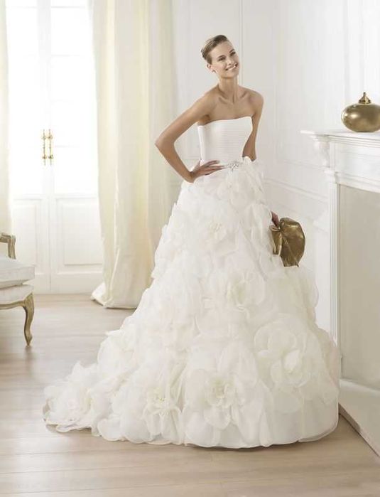 Piękna suknia ślubna PRONOVIAS model Licia rozm. 36/38