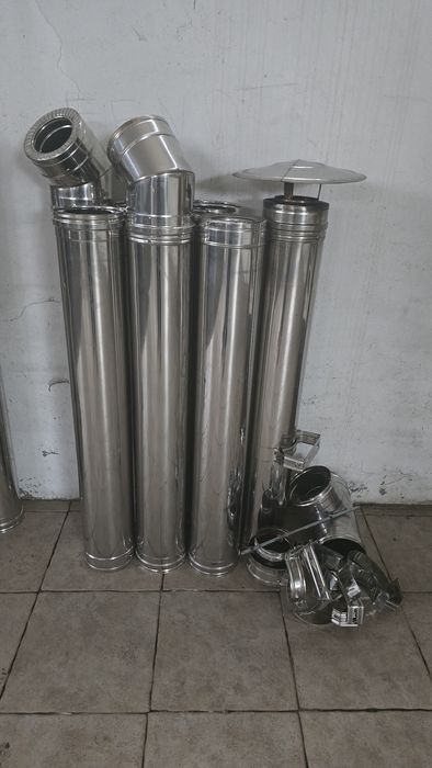 Tubos inox para chaminé