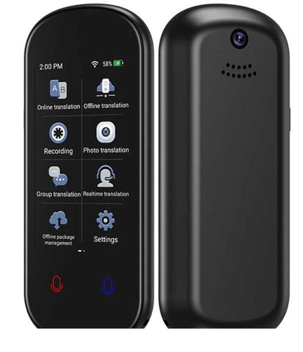 Tłumacz natychmiastowy, głosowy, dwukierunkowy 137 języków VORMOR Z2