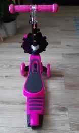 Hulajnoga trójkołowa Ricokids Buggy - różowa