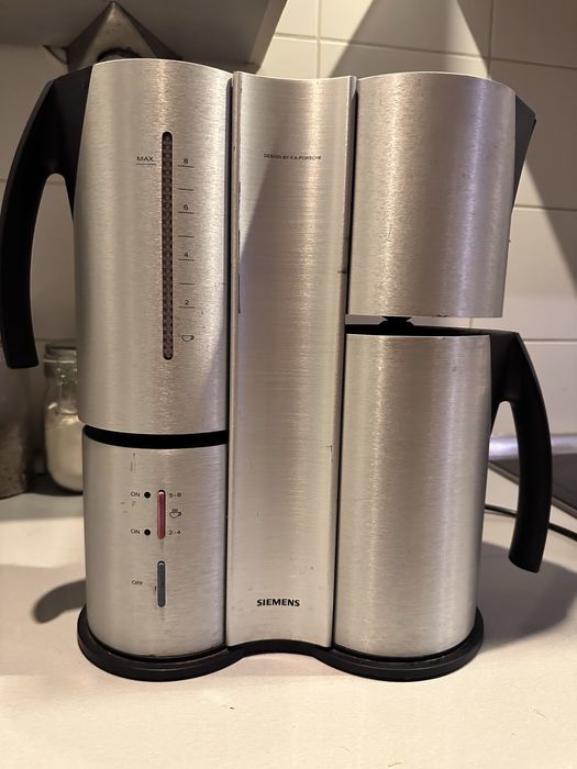 Ekspres przelewowy Siemens design by F.Porsche