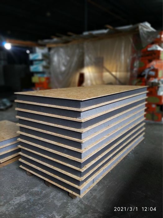 Сендвіч-панелі, сіп-панелі, профнастил, огорожа даху