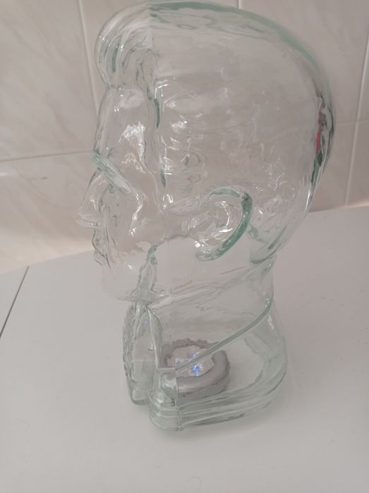 Estátua envidraçada Elvis