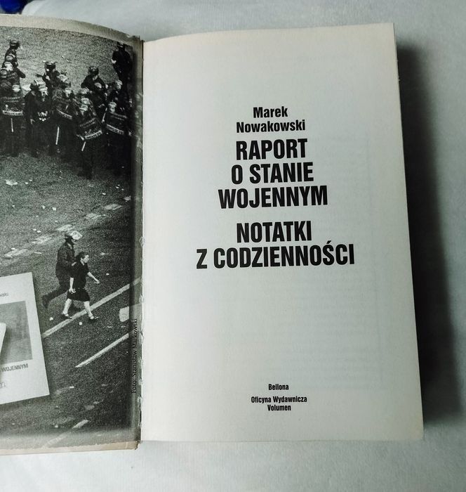 Raport o stanie wojennym Notatki z codzienności Nowakowski jak nowa