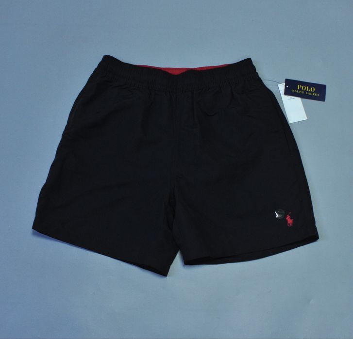 Polo Ralph Lauren оригинал новые шорты купальные на лето чёрные (NEW)