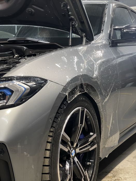 Поклейка антигравийной пленки,поклейка,,вытягивание вмятин б/п