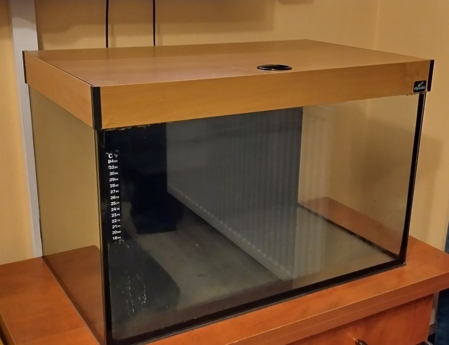 Akwarium 66 litrów z osprzętem