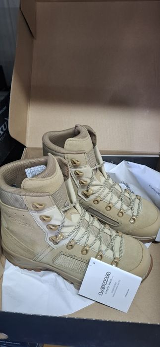 Piaskowe buty militarne trekkingowe Lowa Elite Desert r 41