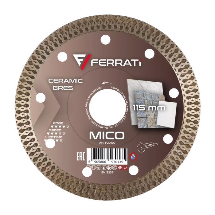 Ferrati Mico Tarcza Diamentowa Tnąca 115 Mm