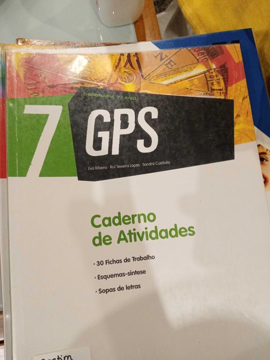Livros Escolares e Cadernos atividades 7/8/9  ano