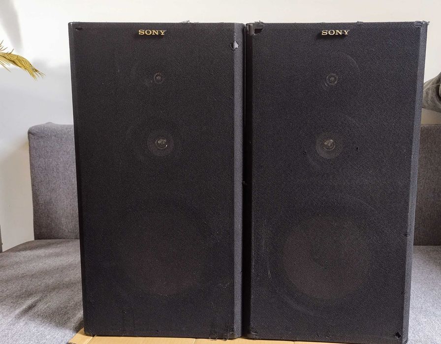 Kolumny głośniki Sony SS-A702N czarne mocny bas 20cm
