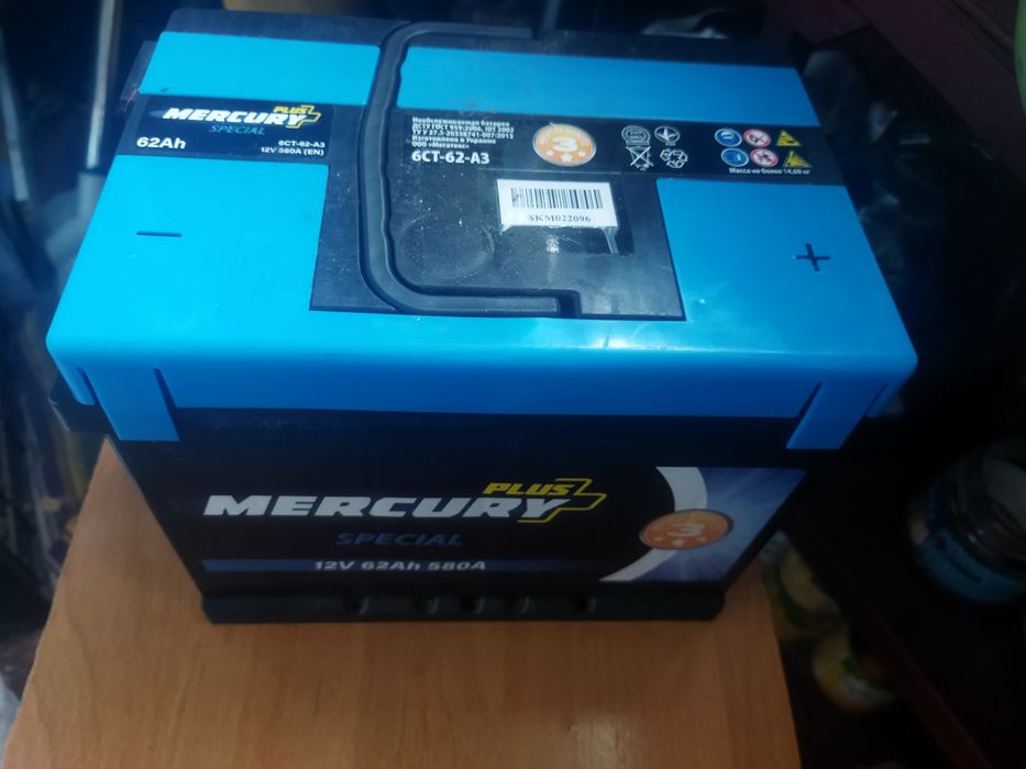 Продам аккумулятор "Меркурій" ,новий 2000 грн