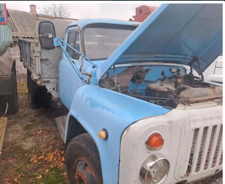 Авто   Газ   53 находу