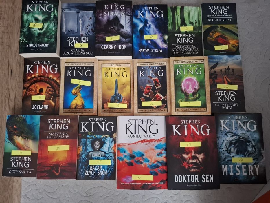 Książki Stephen King