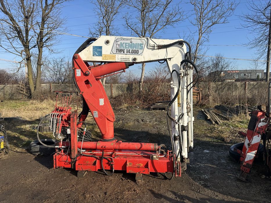 Кран маніпулятор Kennis 140 10m 4t hiab palfinger effer fassi