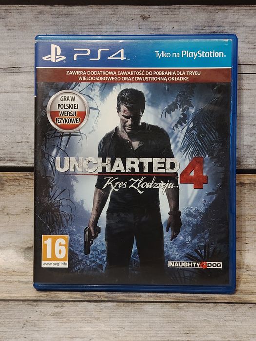 Gra PS4 Uncharted 4 Kres Złodzieja PlayStation 4