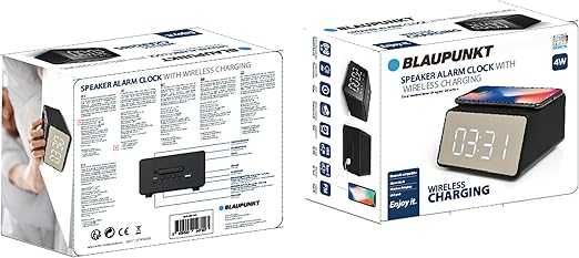 Blaupunkt Głośnik Budzik ładowarka Indukcyjna Bluetooth 4W 326